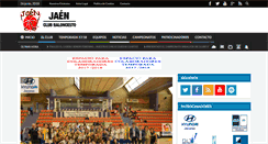 Desktop Screenshot of jaencb.es